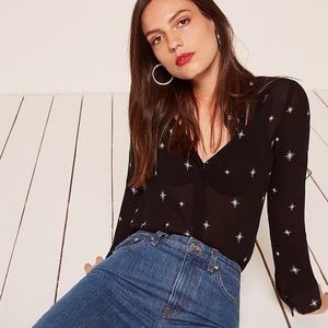 Reformation Violet Top